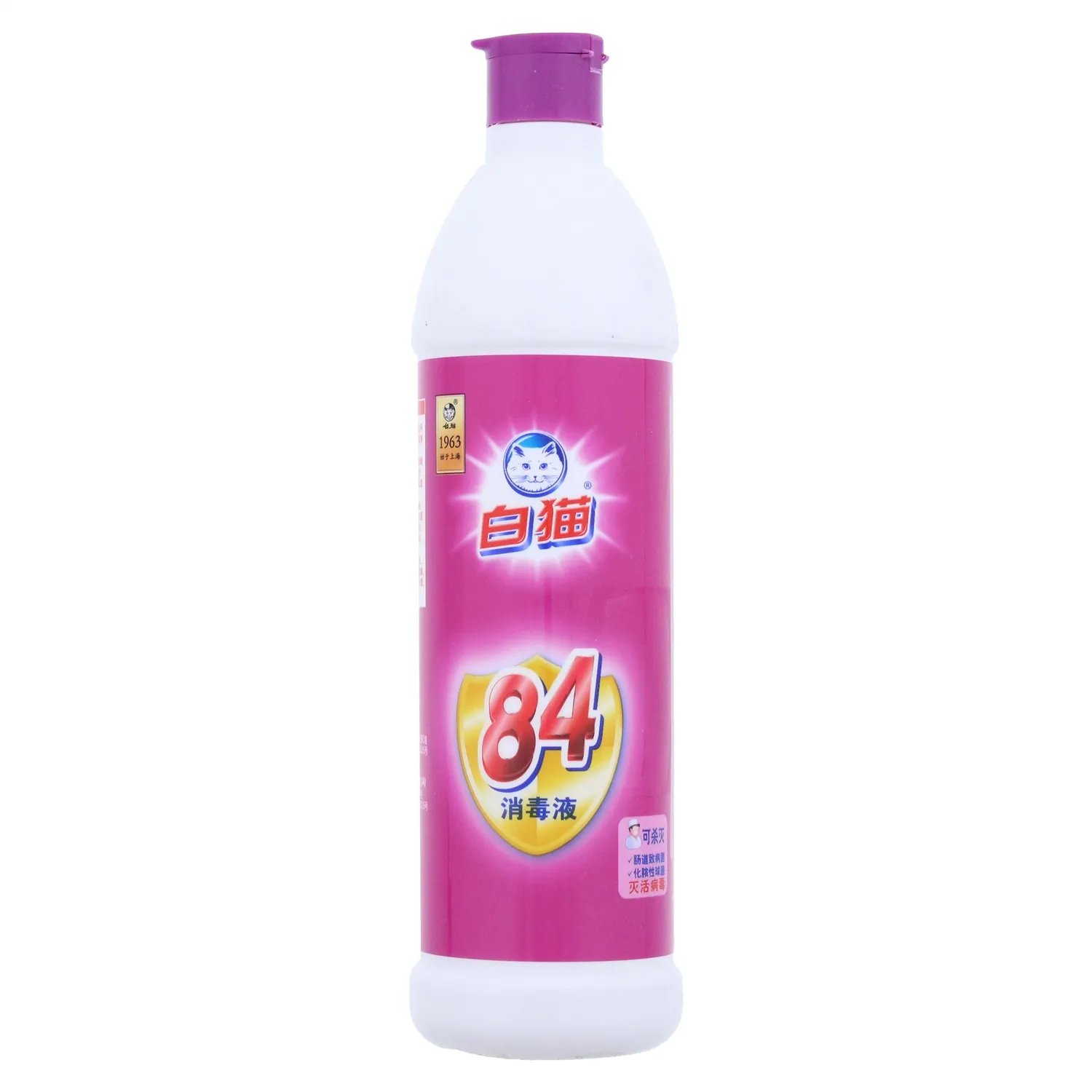 白猫84消毒液468g