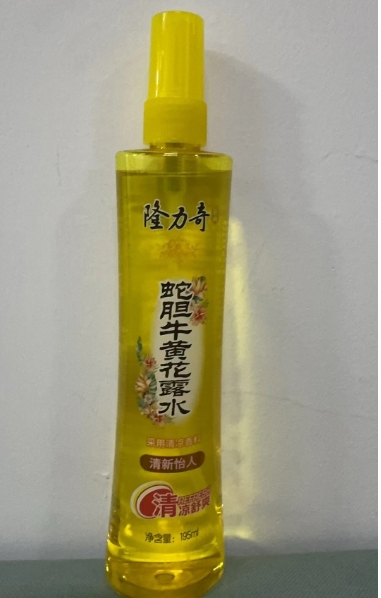 隆力奇牛黄花露水(黄色)喷雾195ML