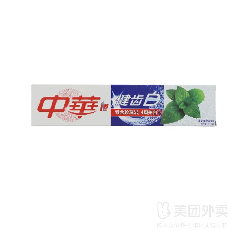 中华健齿白小苏打薄荷牙膏200G