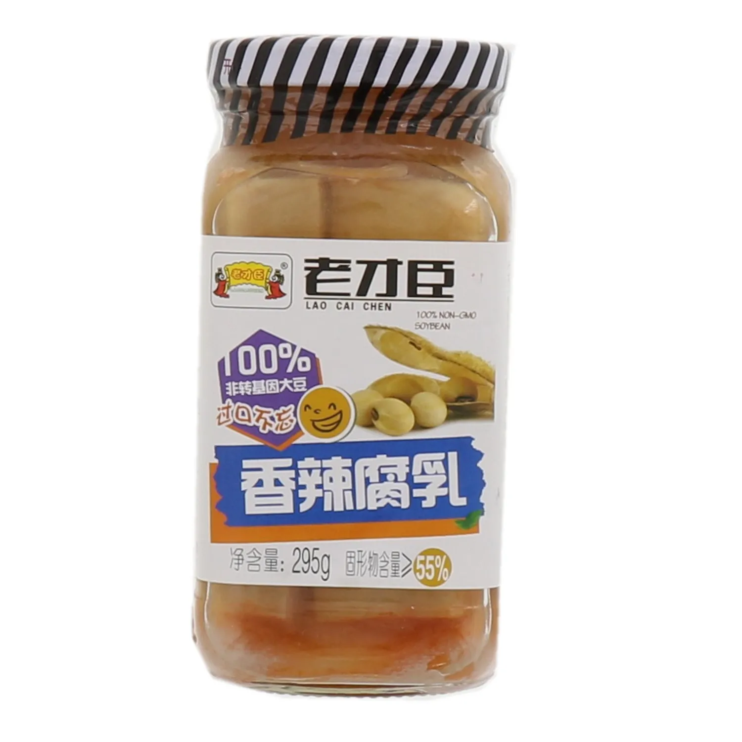 老才臣香辣腐乳(295g)