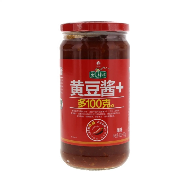 葱伴侣辣黄豆酱(辣味)(900G)