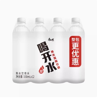 康师傅喝开水550ml*12