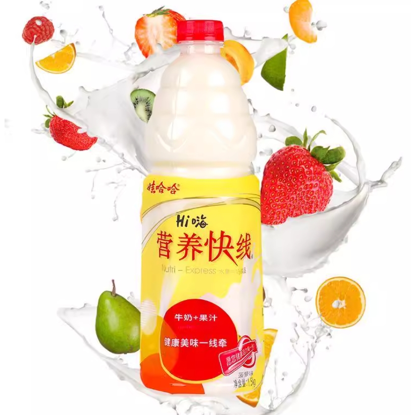 娃哈哈营养快线菠萝1.5L