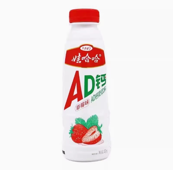 娃哈哈AD钙奶450ml(草莓)