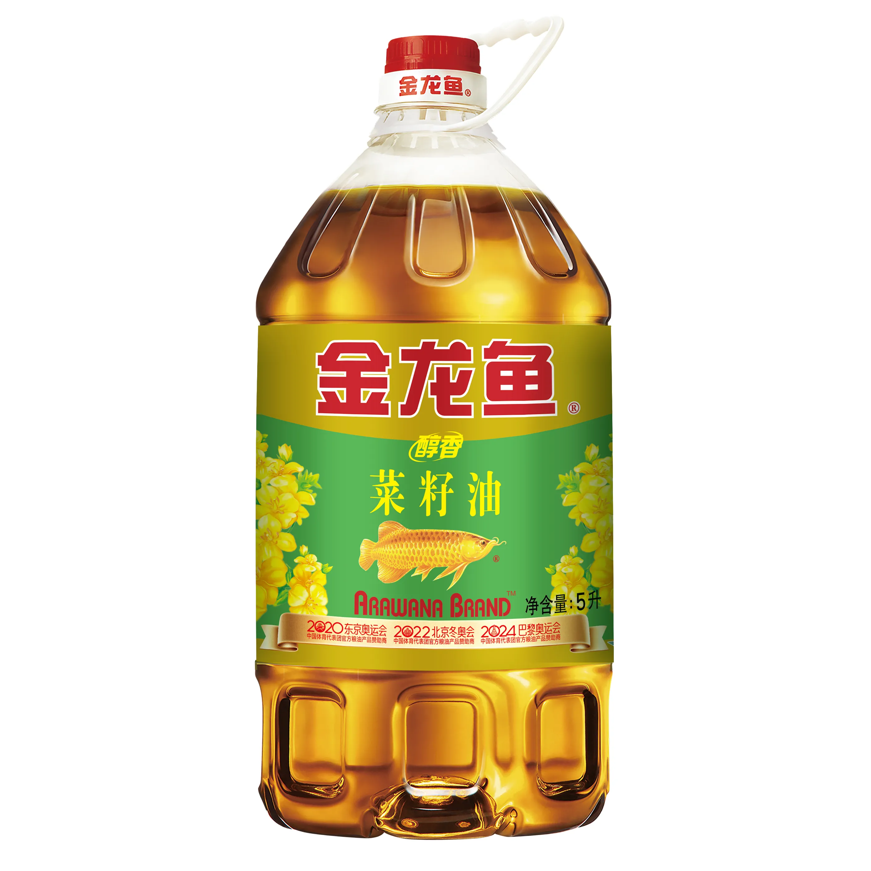 金龙鱼醇香菜籽油5L