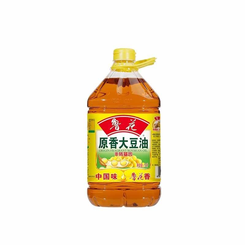 鲁花三级大豆油5L